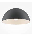 Pendant lamps - Maytoni Basic colors Hemispherical Pendant Lamp 1xE27 40W Black MOD168PL-01B - product 4