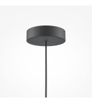 Pendant lamps - Maytoni Basic colors Hemispherical Pendant Lamp 1xE27 40W Black MOD168PL-01B - product 5