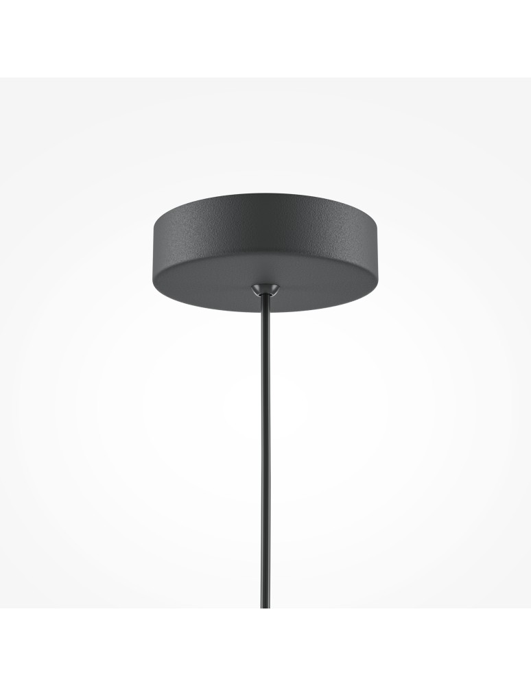 Pendant lamps - Maytoni Basic colors Hemispherical Pendant Lamp 1xE27 40W Black MOD168PL-01B - product kolory-swiatla.pl 5
