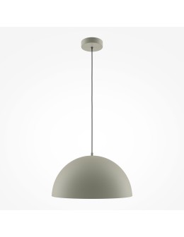 Maytoni Basic colors Hemispherical Pendant Lamp 1xE27 40W Grey MOD168PL-01BG