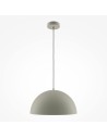 Maytoni Basic colors Lampa Wisząca Półkula 1xE27 40W Szary MOD168PL-01BG