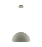 Pendant lamps - Maytoni Basic colors Hemispherical Pendant Lamp 1xE27 40W Grey MOD168PL-01BG - product 2