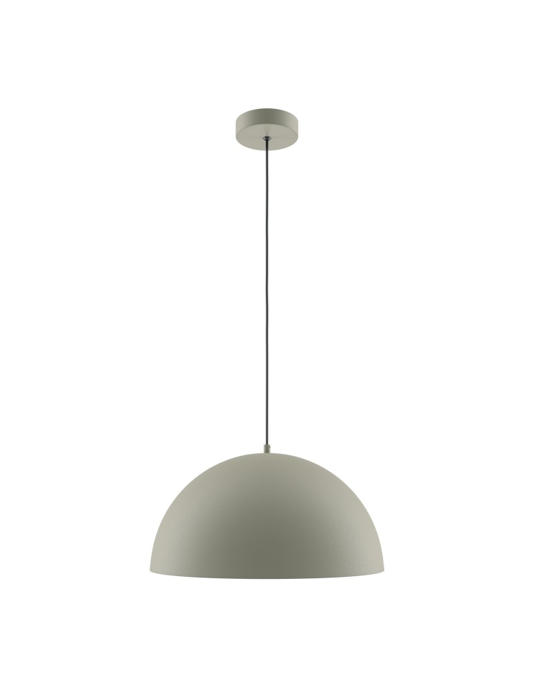 Pendant lamps - Maytoni Basic colors Hemispherical Pendant Lamp 1xE27 40W Grey MOD168PL-01BG - product kolory-swiatla.pl 2