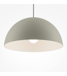 Pendant lamps - Maytoni Basic colors Hemispherical Pendant Lamp 1xE27 40W Grey MOD168PL-01BG - product 4