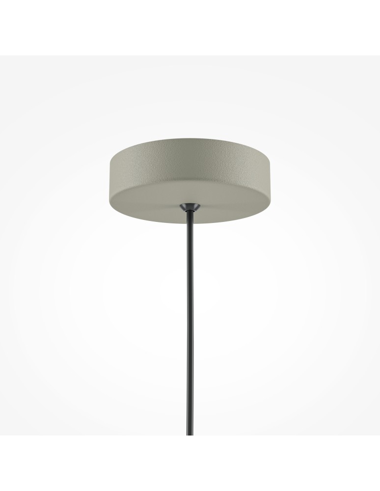 Pendant lamps - Maytoni Basic colors Hemispherical Pendant Lamp 1xE27 40W Grey MOD168PL-01BG - product kolory-swiatla.pl 5