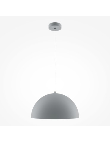 Maytoni Basic colors Hemispherical Pendant Lamp 1xE27 40W Gray MOD168PL-01GR