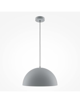 Maytoni Basic colors Hemispherical Pendant Lamp 1xE27 40W Gray MOD168PL-01GR