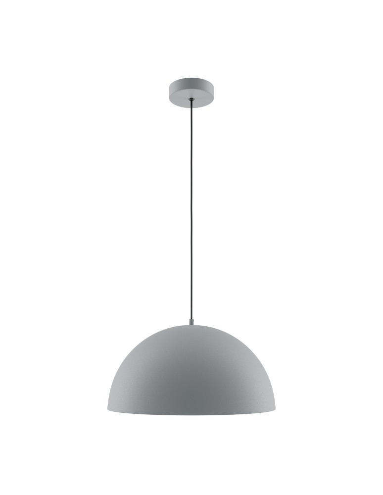 Pendant lamps - Maytoni Basic colors Hemispherical Pendant Lamp 1xE27 40W Gray MOD168PL-01GR - product kolory-swiatla.pl 2