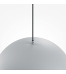 Pendant lamps - Maytoni Basic colors Hemispherical Pendant Lamp 1xE27 40W Gray MOD168PL-01GR - product 3