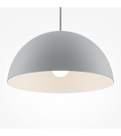 Pendant lamps - Maytoni Basic colors Hemispherical Pendant Lamp 1xE27 40W Gray MOD168PL-01GR - product 4