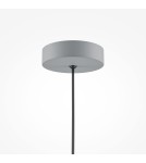 Pendant lamps - Maytoni Basic colors Hemispherical Pendant Lamp 1xE27 40W Gray MOD168PL-01GR - product 5