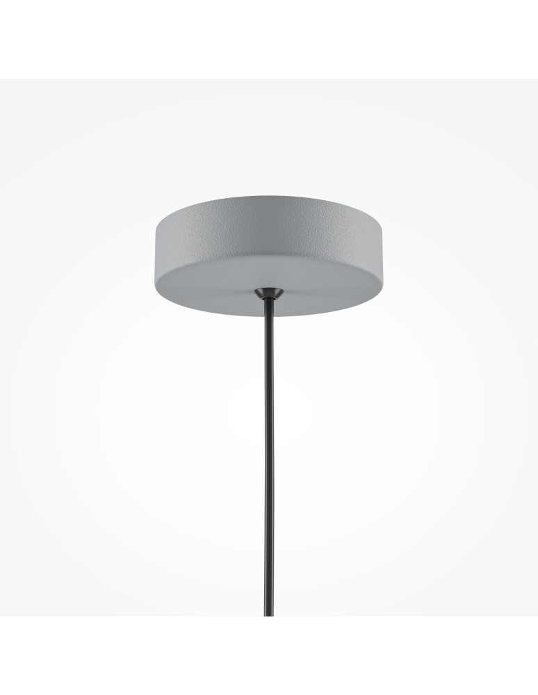 Pendant lamps - Maytoni Basic colors Hemispherical Pendant Lamp 1xE27 40W Gray MOD168PL-01GR - product kolory-swiatla.pl 5