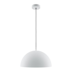 Maytoni Basic colors Lampa Wisząca Półkula 1xE27 40W Biały MOD168PL-01W