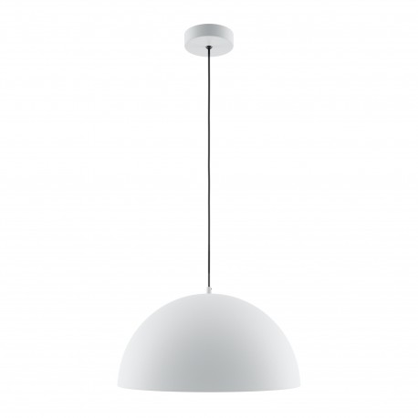 Maytoni Basic colors Lampa Wisząca Półkula 1xE27 40W Biały MOD168PL-01W