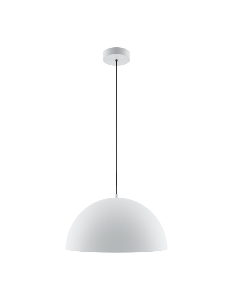 Pendant lamps - Maytoni Basic colors Hemisphere Pendant Lamp 1xE27 40W White MOD168PL-01W - product kolory-swiatla.pl 1