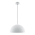 Maytoni Basic colors Lampa Wisząca Półkula 1xE27 40W Biały MOD168PL-01W