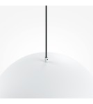Pendant lamps - Maytoni Basic colors Hemisphere Pendant Lamp 1xE27 40W White MOD168PL-01W - product 2