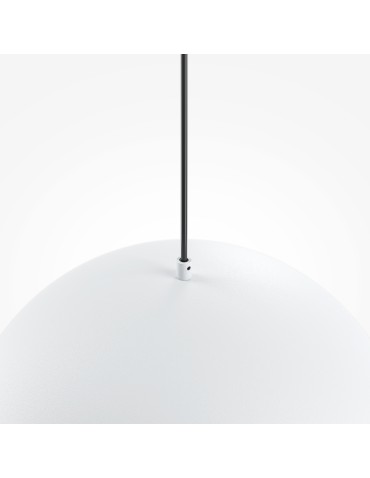 Maytoni Basic colors Lampa Wisząca Półkula 1xE27 40W Biały MOD168PL-01W - produkt 2