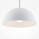 Maytoni Basic colors Lampa Wisząca Półkula 1xE27 40W Biały MOD168PL-01W