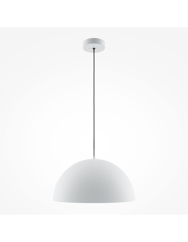 Pendant lamps - Maytoni Basic colors Hemisphere Pendant Lamp 1xE27 40W White MOD168PL-01W - product kolory-swiatla.pl 4