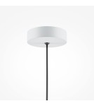 Pendant lamps - Maytoni Basic colors Hemisphere Pendant Lamp 1xE27 40W White MOD168PL-01W - product 5