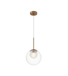 Pendant lamps - Maytoni Basic form Glass Pendant Lamp 1xG9 20W Gold MOD521PL-01G3. - product 1