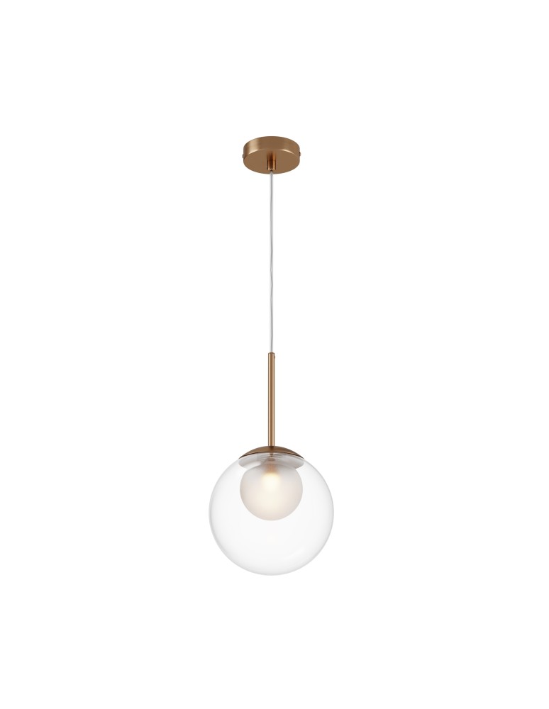 Pendant lamps - Maytoni Basic form Glass Pendant Lamp 1xG9 20W Gold MOD521PL-01G3. - product kolory-swiatla.pl 1