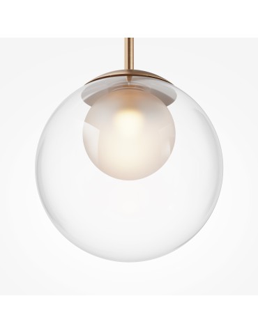 Maytoni Basic form Glass Pendant Lamp 1xG9 20W Gold MOD521PL-01G3. - product 2