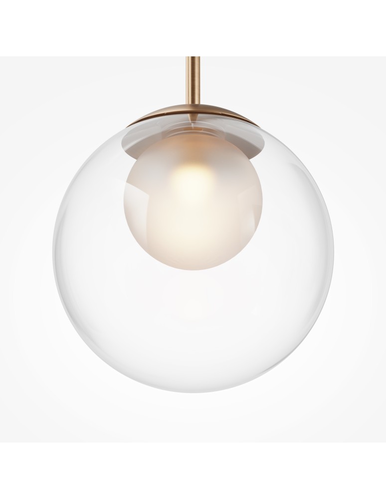 Pendant lamps - Maytoni Basic form Glass Pendant Lamp 1xG9 20W Gold MOD521PL-01G3. - product kolory-swiatla.pl 2