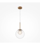 Pendant lamps - Maytoni Basic form Glass Pendant Lamp 1xG9 20W Gold MOD521PL-01G3. - product 4