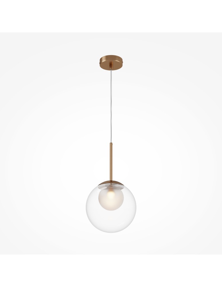 Pendant lamps - Maytoni Basic form Glass Pendant Lamp 1xG9 20W Gold MOD521PL-01G3. - product kolory-swiatla.pl 4
