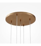 Pendant lamps - Maytoni Basic form Glass Pendant Lamp 5xG9 20W Gold MOD521PL-05G. - product 5