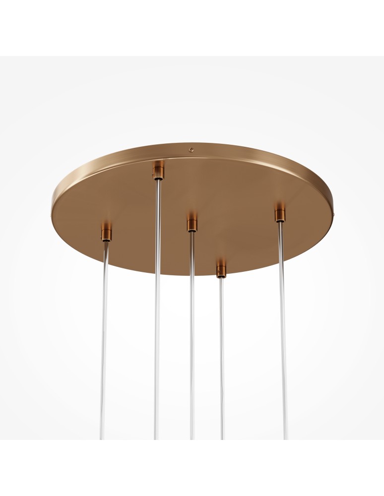 Pendant lamps - Maytoni Basic form Glass Pendant Lamp 5xG9 20W Gold MOD521PL-05G. - product kolory-swiatla.pl 5