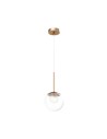 Maytoni Basic form Glass Pendant Lamp 1xG9 20W Gold MOD521PL-01G1