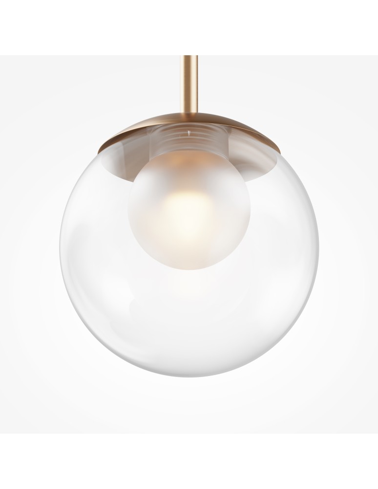Pendant lamps - Maytoni Basic form Glass Pendant Lamp 1xG9 20W Gold MOD521PL-01G1 - product kolory-swiatla.pl 3