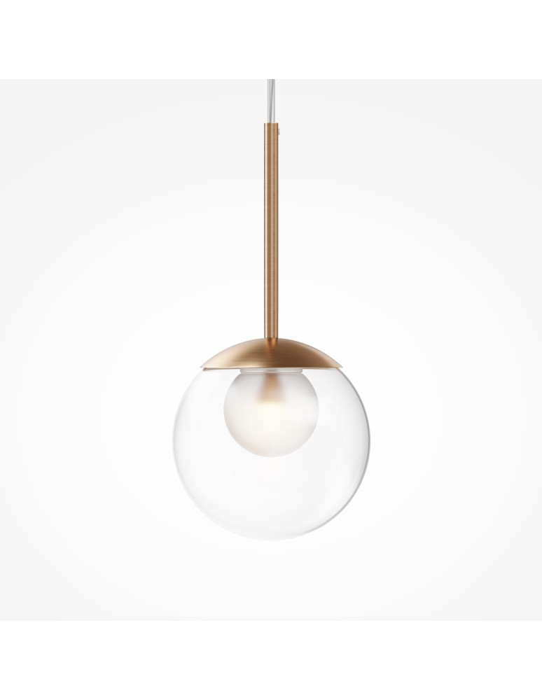 Pendant lamps - Maytoni Basic form Glass Pendant Lamp 1xG9 20W Gold MOD521PL-01G1 - product kolory-swiatla.pl 4