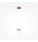 Pendant lamps - Maytoni Basic form Glass Pendant Lamp 1xG9 20W Gold MOD521PL-01G1 - product 5