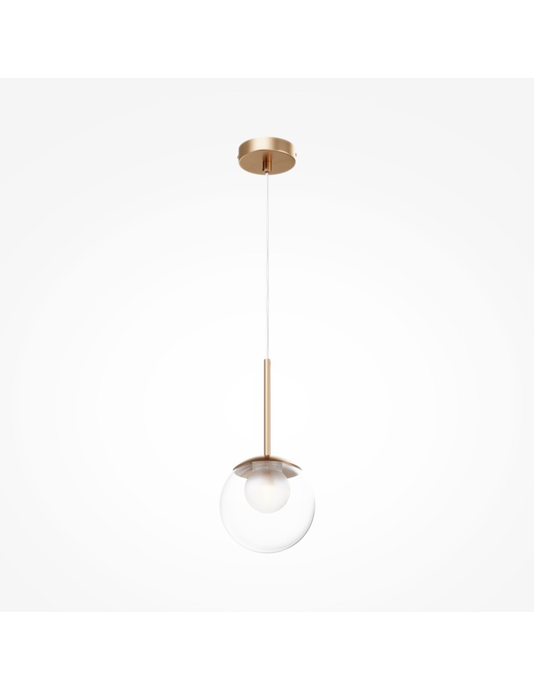 Pendant lamps - Maytoni Basic form Glass Pendant Lamp 1xG9 20W Gold MOD521PL-01G1 - product kolory-swiatla.pl 5