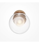 Wall lamps spheres - Maytoni Basic form Wall lamp/wall lamp 1xG9 20W Gold MOD521WL-01G1 - product 2