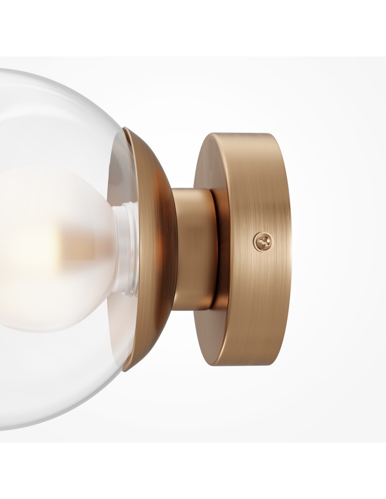 Wall lamps spheres - Maytoni Basic form Wall lamp/wall lamp 1xG9 20W Gold MOD521WL-01G1 - product kolory-swiatla.pl 5