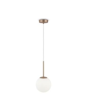 Maytoni Basic form Glass Ball Pendant Lamp 1xE14 40W Gold MOD321PL-01G2.