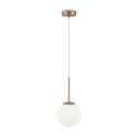 Maytoni Basic form Lampa Wisząca Szklana Kula 1xE14 40W Złoty MOD321PL-01G2