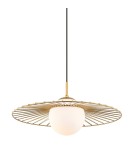 Loft pendant lamps - ITALUX Sally Gold Pendant 1xE27 40W MDM-4003/1 GD - product 1
