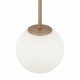 Maytoni Basic form Lampa Wisząca Szklana Kula 1xE14 40W Złoty MOD321PL-01G2