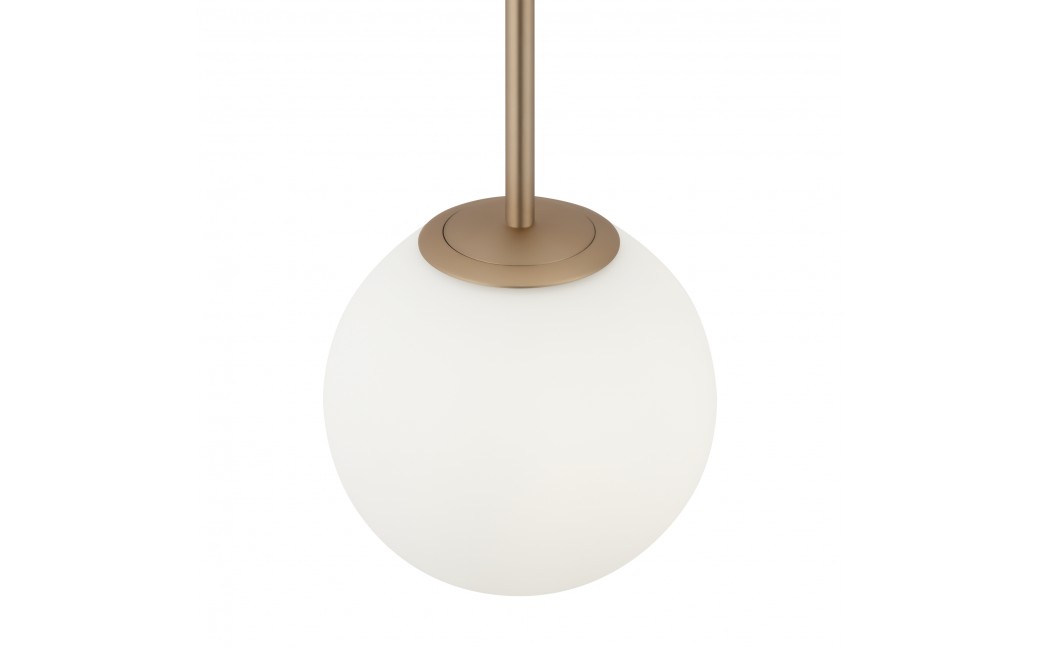 Maytoni Basic form Lampa Wisząca Szklana Kula 1xE14 40W Złoty MOD321PL-01G2