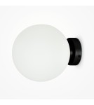 Wall lamps spheres - Maytoni Basic form Wall lamp/wall lamp 1xE14 40W Black MOD321WL-01B1 - product 1