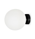 Wall lamps spheres - Maytoni Basic form Wall lamp/wall lamp 1xE14 40W Black MOD321WL-01B1 - product 2