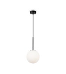 Pendant lamps - Maytoni Basic form Glass Ball Pendant Lamp 1xE14 40W Black MOD321PL-01B1. - product 1