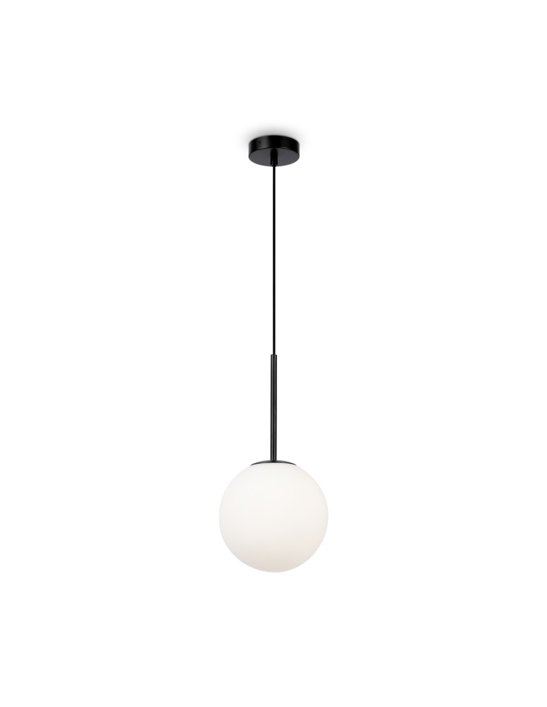 Pendant lamps - Maytoni Basic form Glass Ball Pendant Lamp 1xE14 40W Black MOD321PL-01B1. - product kolory-swiatla.pl 1