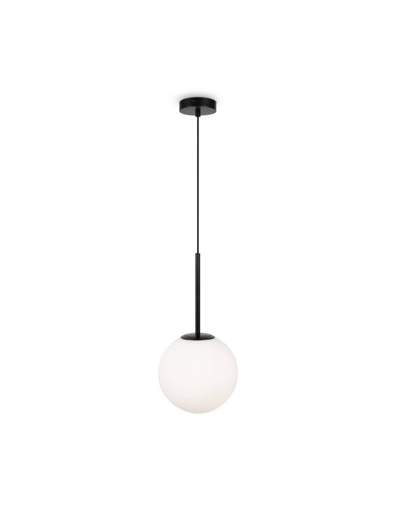 Pendant lamps - Maytoni Basic form Glass Ball Pendant Lamp 1xE14 40W Black MOD321PL-01B1. - product kolory-swiatla.pl 3